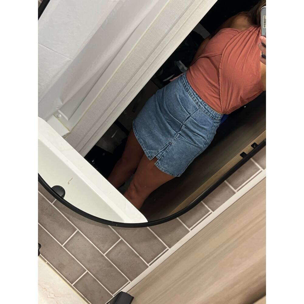 Denim skirt
